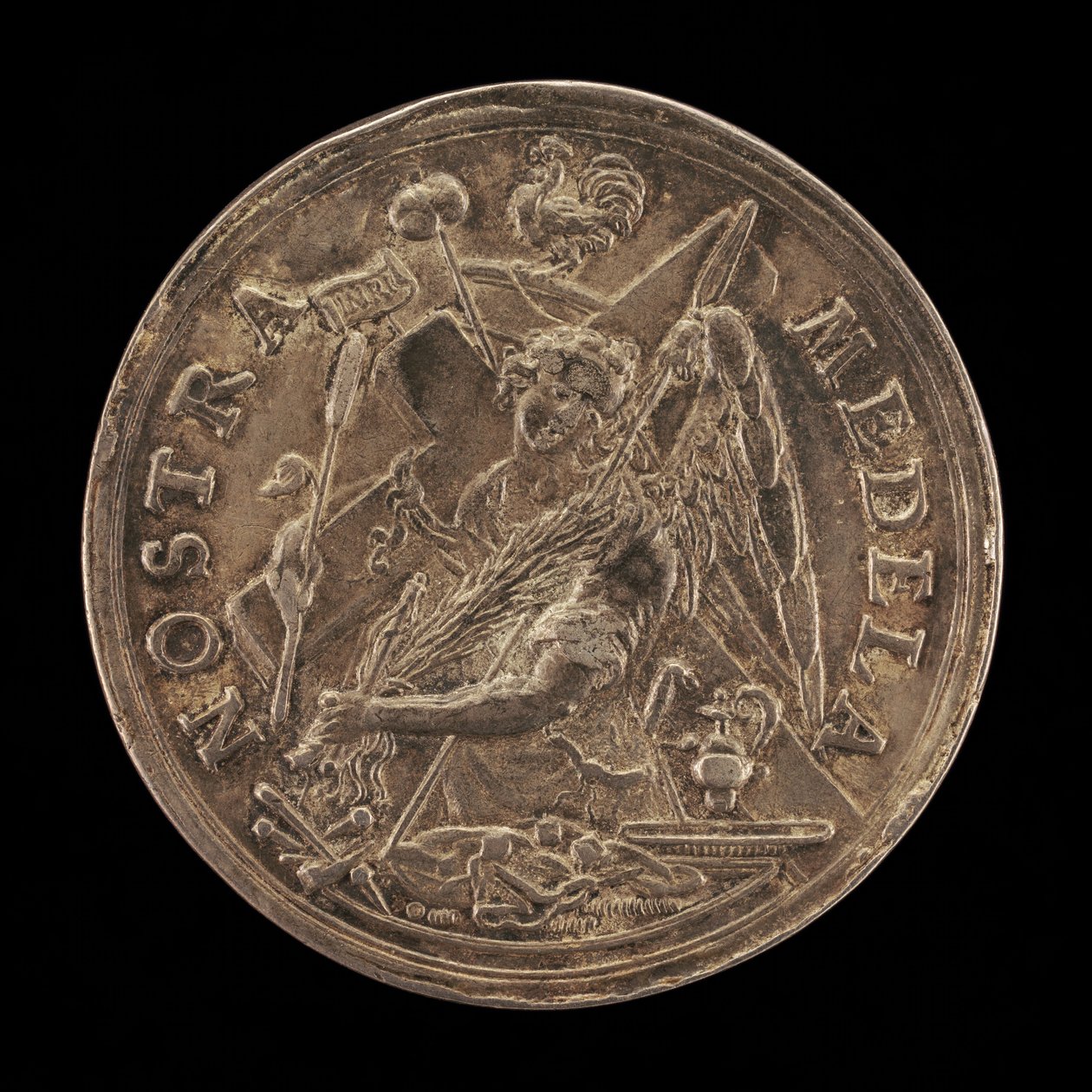 Angyal a szenvedély eszközeivel [fordítva], 1631. alkotó: Sebastian Dadler