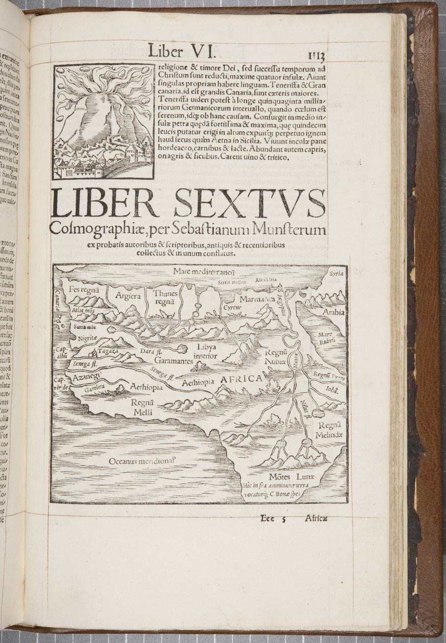 Cosmographia, Col 1113, 1544 alkotó: Sebastian Munster
