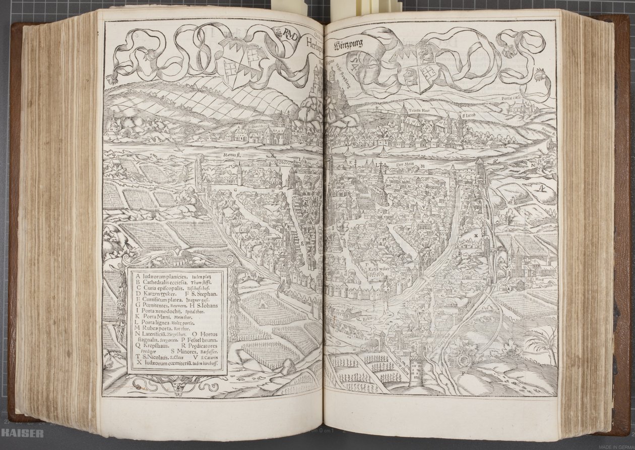 Cosmographia, Fol 662-663, 1544 alkotó: Sebastian Munster