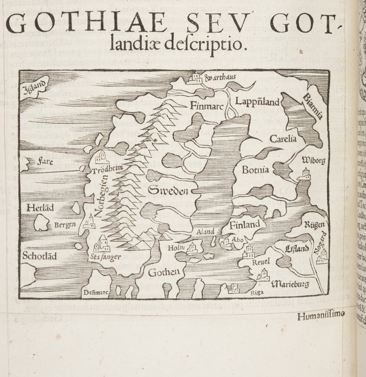 Cosmographia, Fol 830, 1544 alkotó: Sebastian Munster