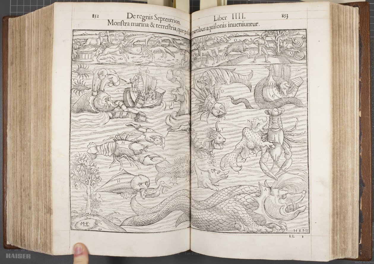Cosmographia, Fol 852-853, 1544 alkotó: Sebastian Munster