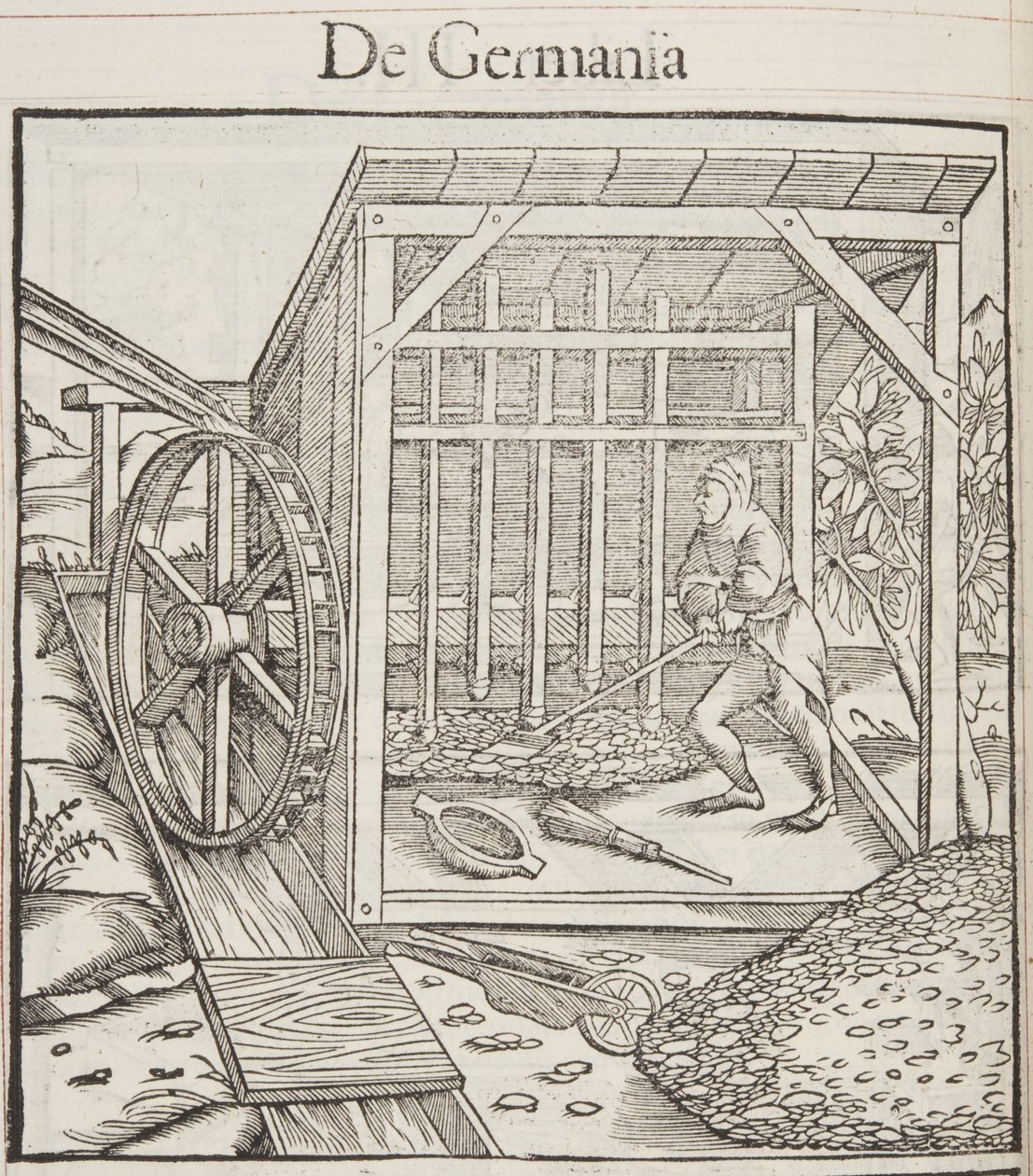 Cosmographia, a Fol 43 részlete alkotó: Sebastian Munster