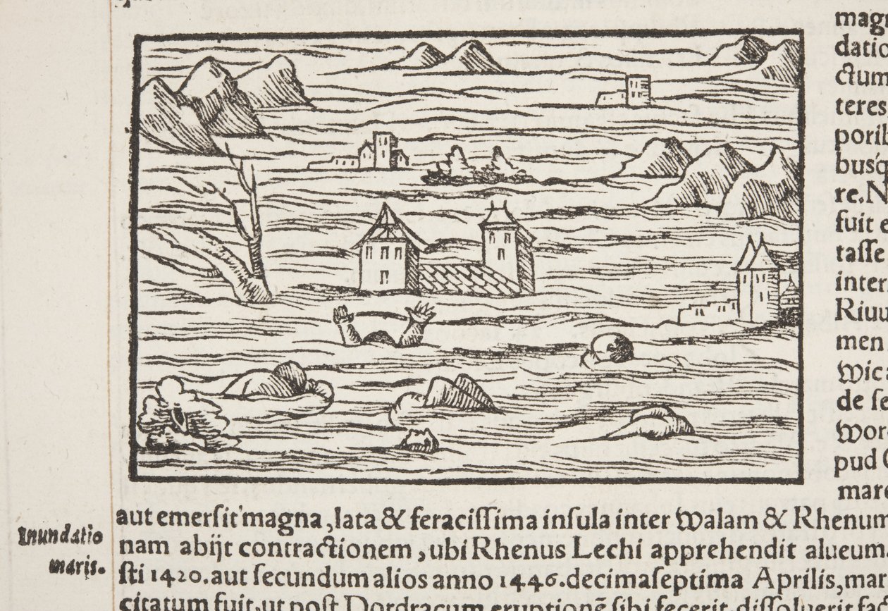 Cosmographia, a Fol 516 részlete alkotó: Sebastian Munster