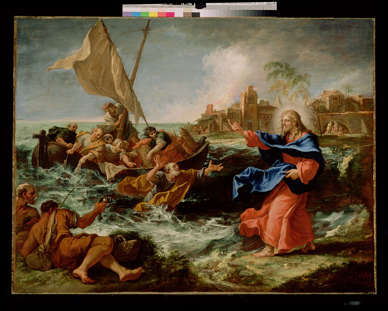 Krisztus a Galileai-tengernél, 1695-97 alkotó: Sebastiano Ricci