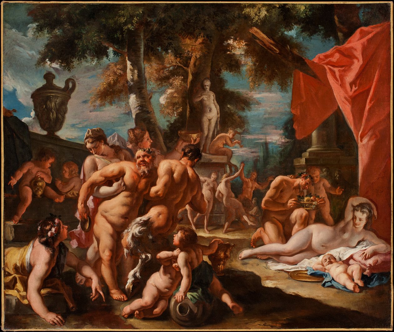 Silenus ünnepe alkotó: Sebastiano Ricci