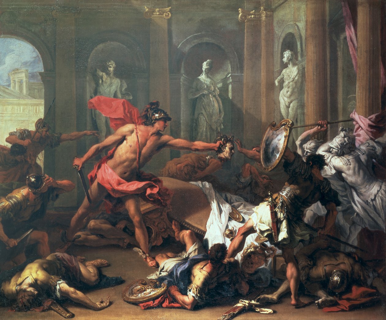 Perszeusz és Medúza alkotó: Sebastiano Ricci