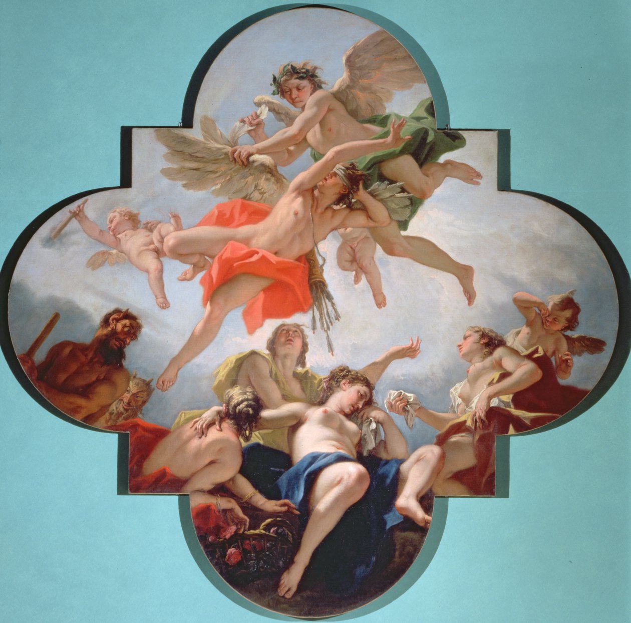 Ámor büntetése alkotó: Sebastiano Ricci