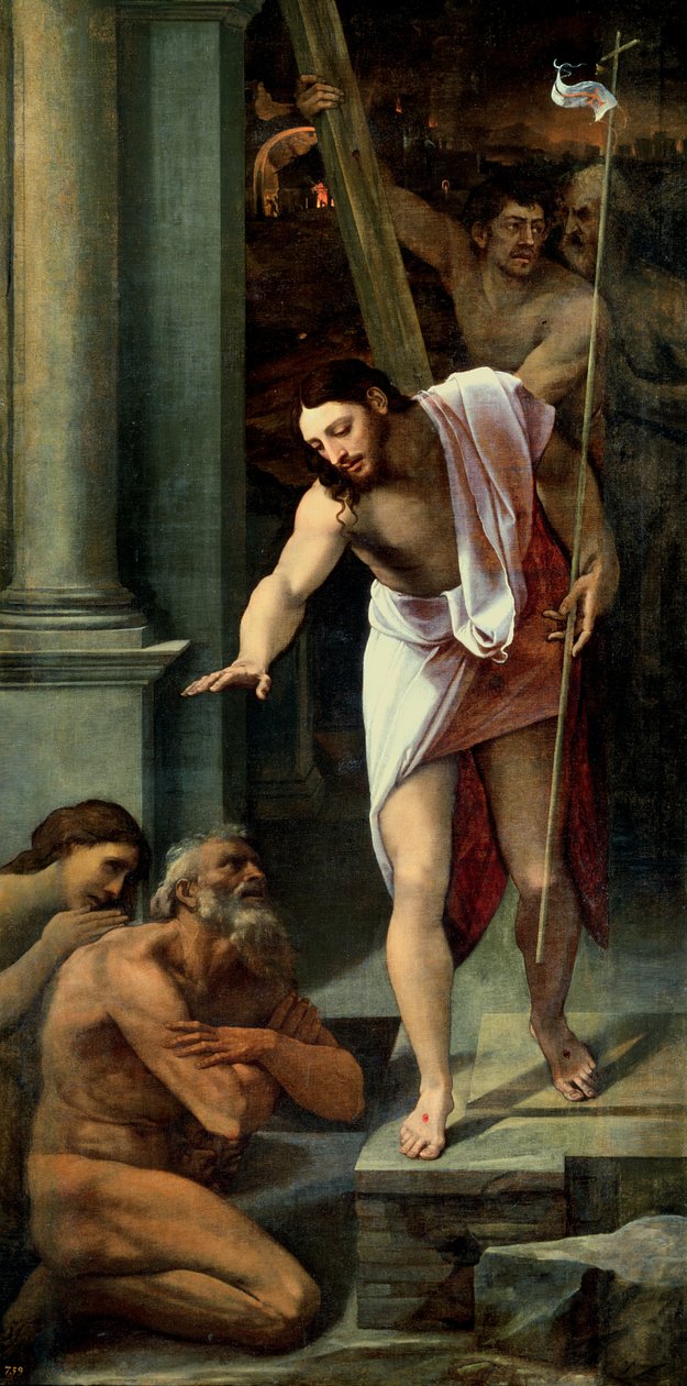 Krisztus alászállása Limbóba, c. 1532 alkotó: Sebastiano del Piombo