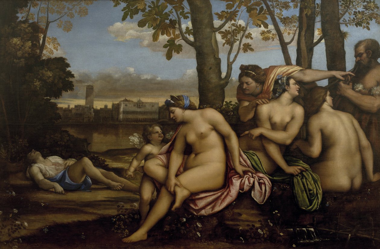 Adonis halála alkotó: Sebastiano del Piombo
