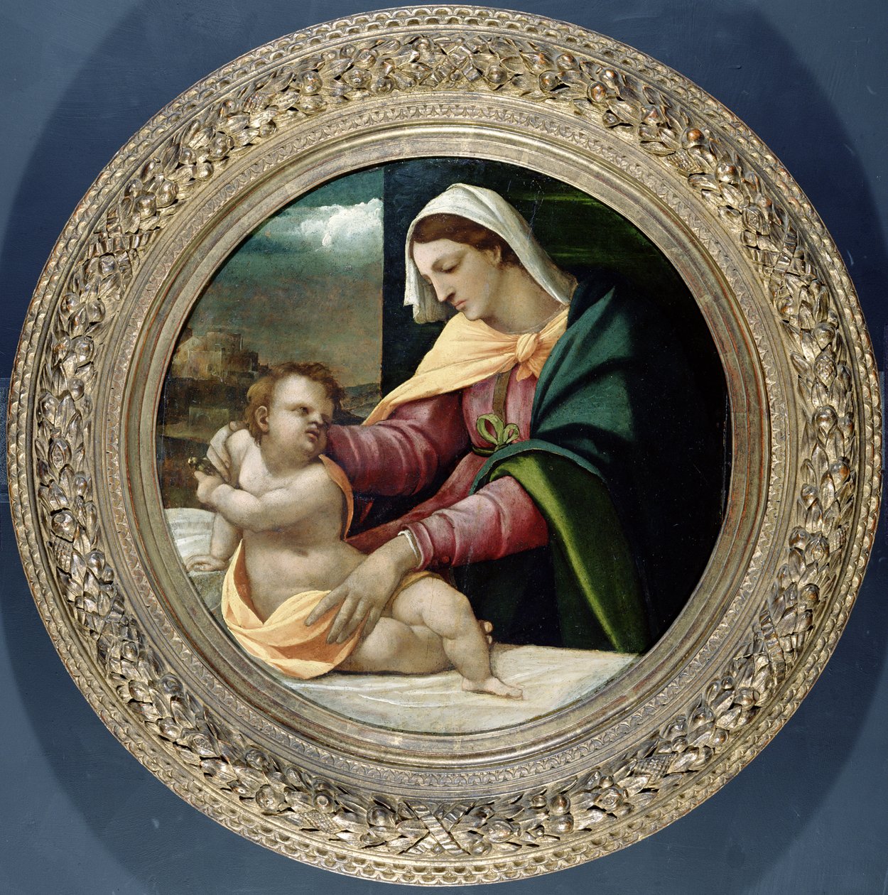 A Madonna és a gyermek, 1513 körül alkotó: Sebastiano del Piombo