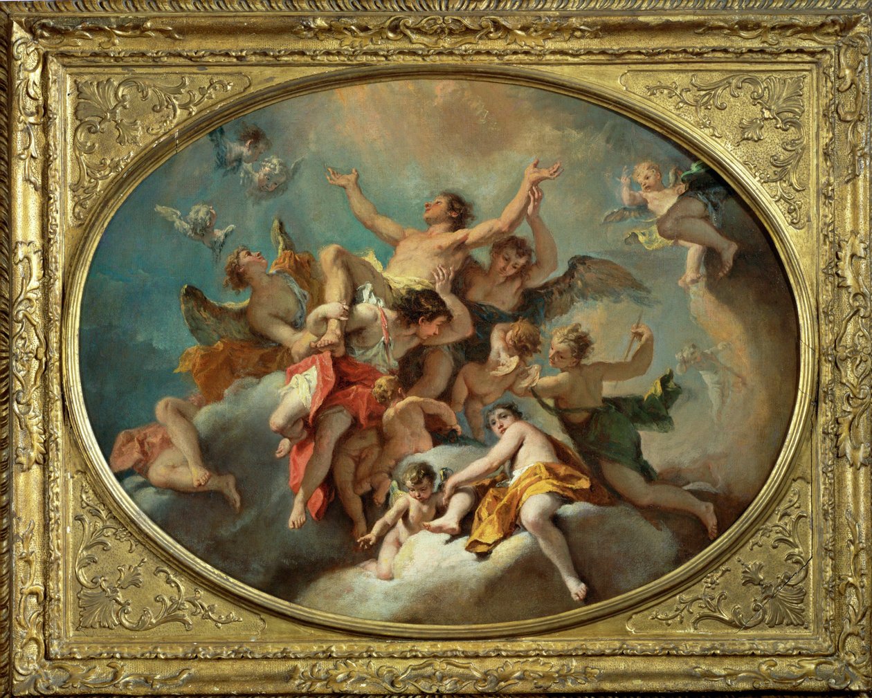 Szent Sebestyén dicsőítése ... alkotó: Sebastiano (attr. to) Ricci