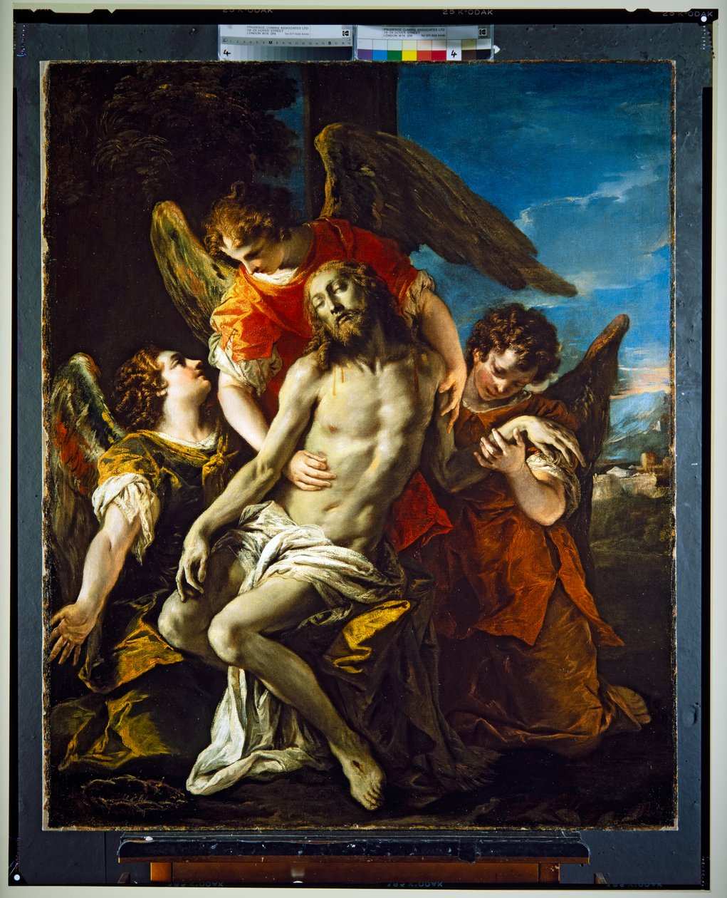 Pieta, dátum nélkül (olaj, vászon) alkotó: Sebastiano (attr. to) Ricci