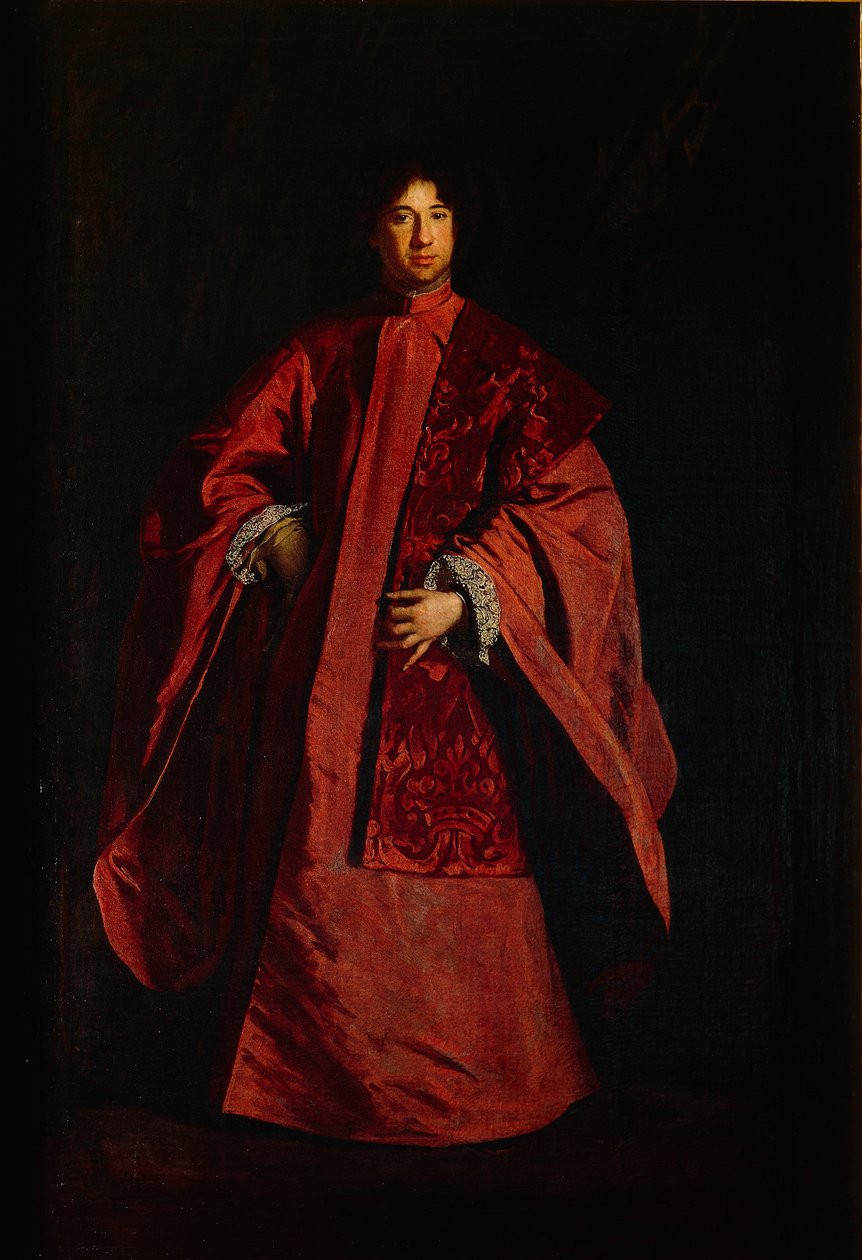 Gerolamo Querini Stampalia ügyész portréja, Sebastiano Bombelli (1635-1719), olaj, vászon alkotó: Sebastiano Bombelli