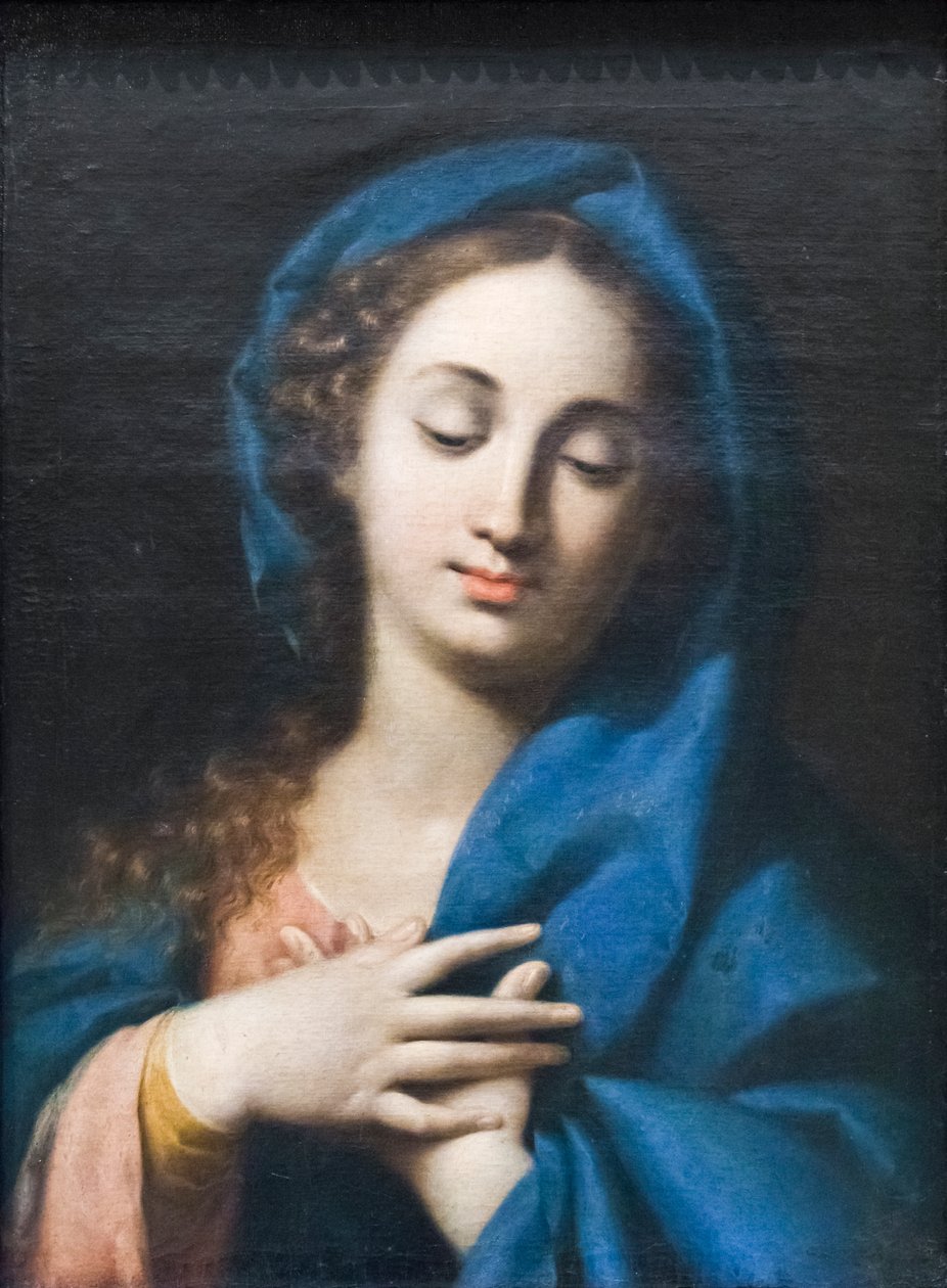Madonna (olaj, vászon) alkotó: Sebastiano Conca