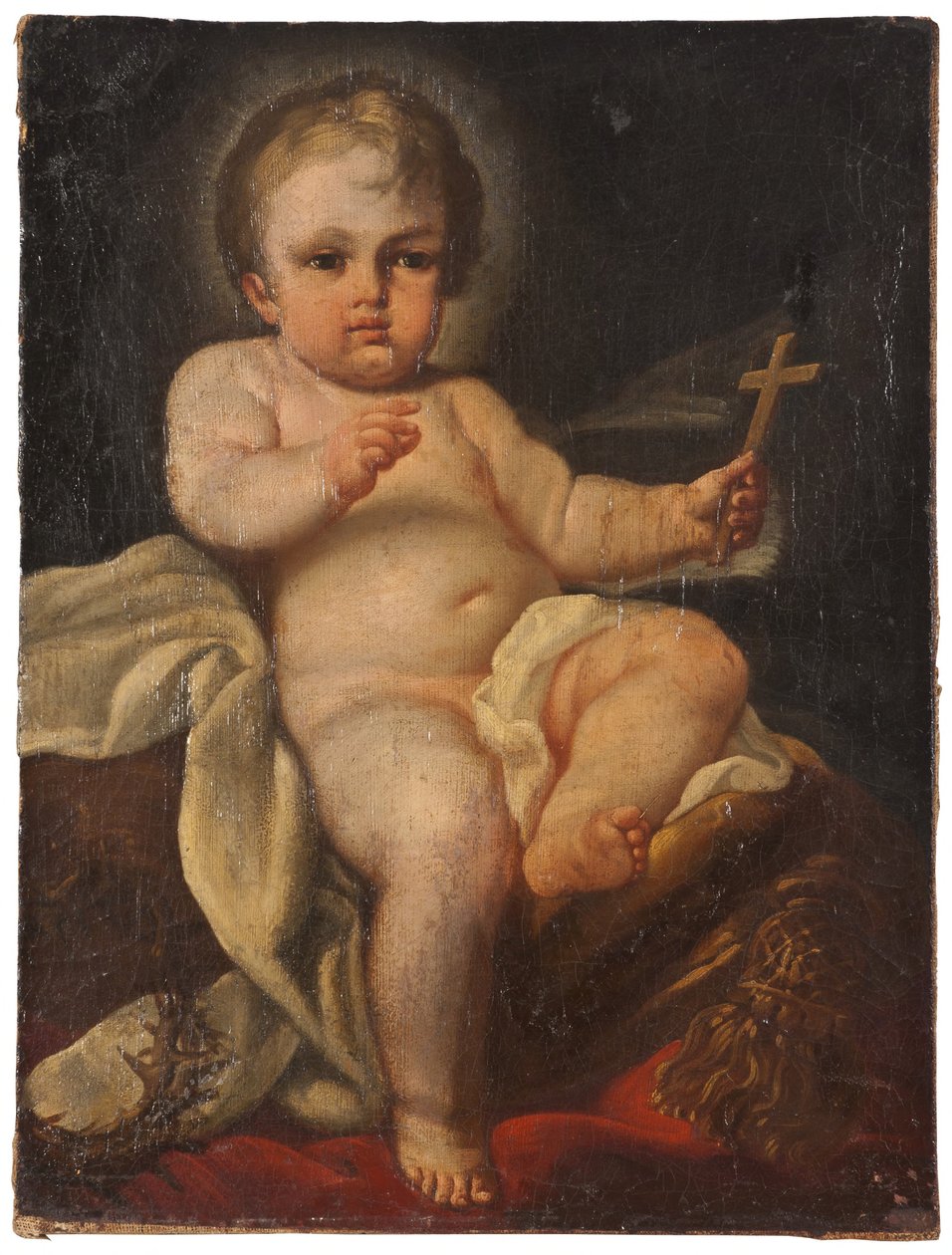 Das Christkind mit einem Kreuz alkotó: Sebastiano Conca
