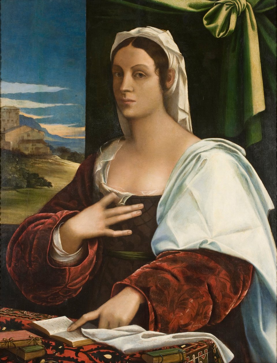 Vittoria Colonna 1490-1547 alkotó: Sebastiano Piombo del