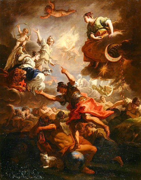 Toszkánai allegória, 1706 körül (olaj, vászon) alkotó: Sebastiano Ricci