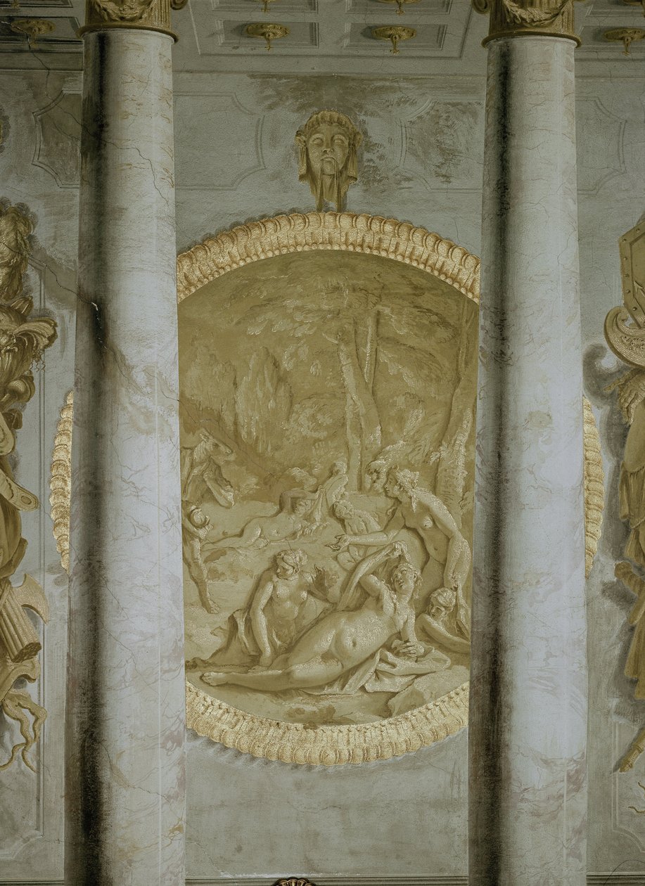 Diana és Actaeon (freskó alkotó: Sebastiano Ricci
