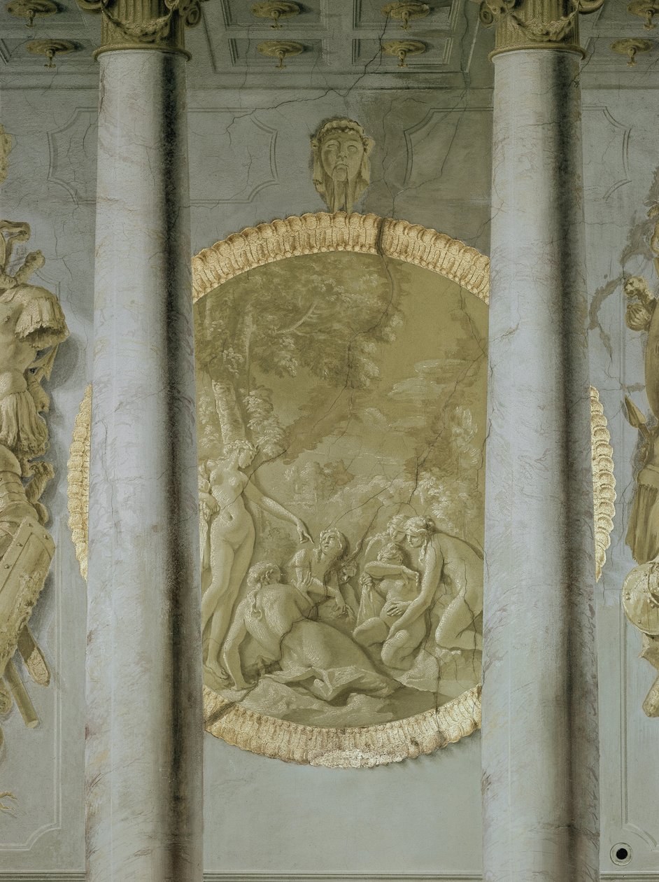 Diana és Callisto (freskó alkotó: Sebastiano Ricci