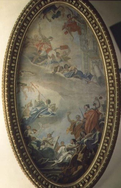 A tudomány dicsőítése (olaj, vászon) alkotó: Sebastiano Ricci