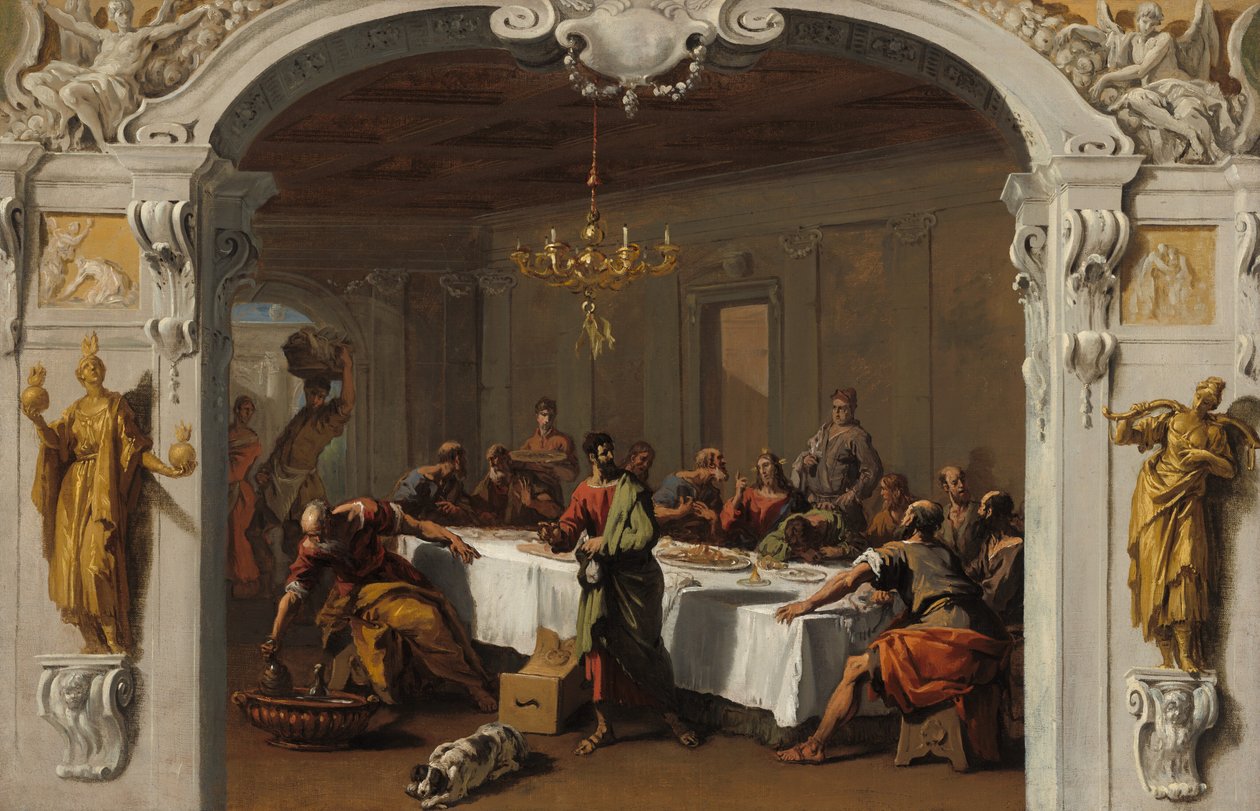 Az utolsó vacsora alkotó: Sebastiano Ricci
