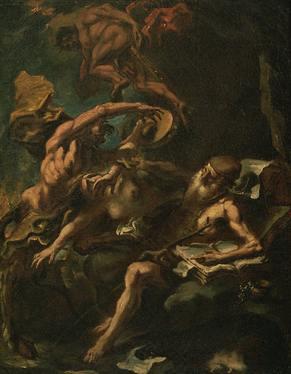 Szent Antal megkísértése (olaj, vászon) alkotó: Sebastiano Ricci