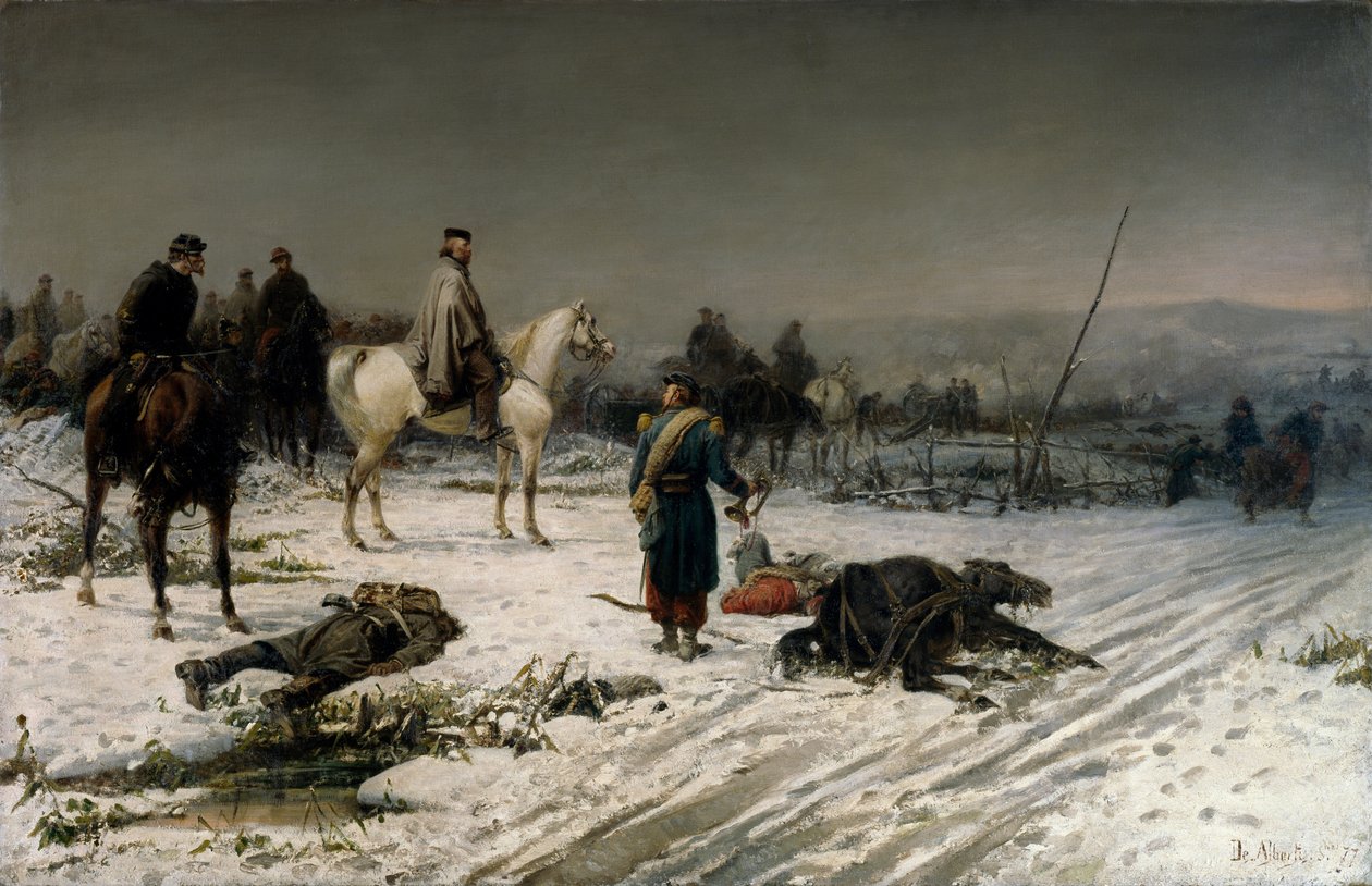 Garibaldi Dijonban alkotó: Sebastiano de Albertis