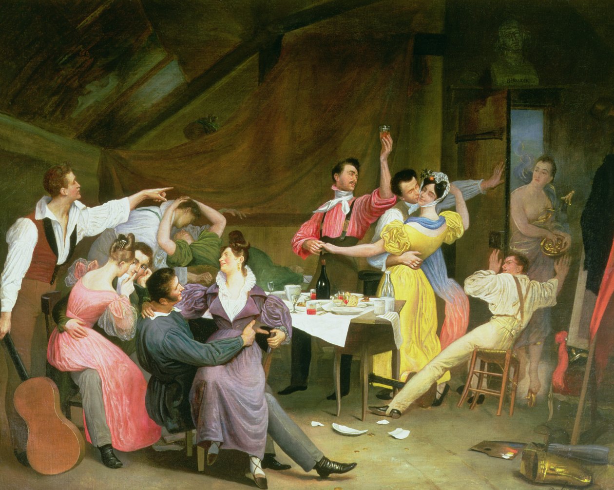 Csehország, 1831 alkotó: Sebastien Dulac