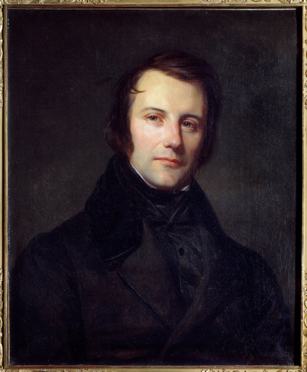 Edgar Quinet (1803-1875) portréja 1848-ban. Sebastien Cornu (1804-1870) festménye alkotó: Sebastien Melchior Cornu