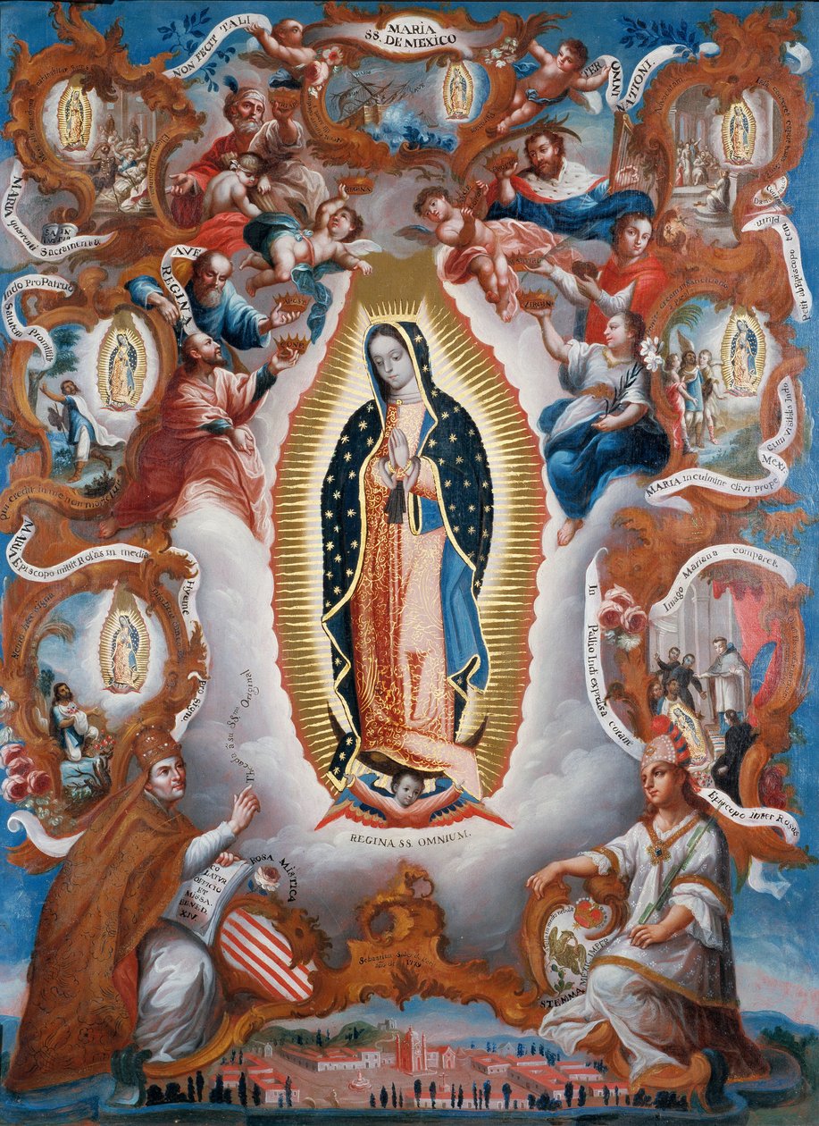 Guadalupe-i Szűzanya, 1779 alkotó: Sebastián Salcedo
