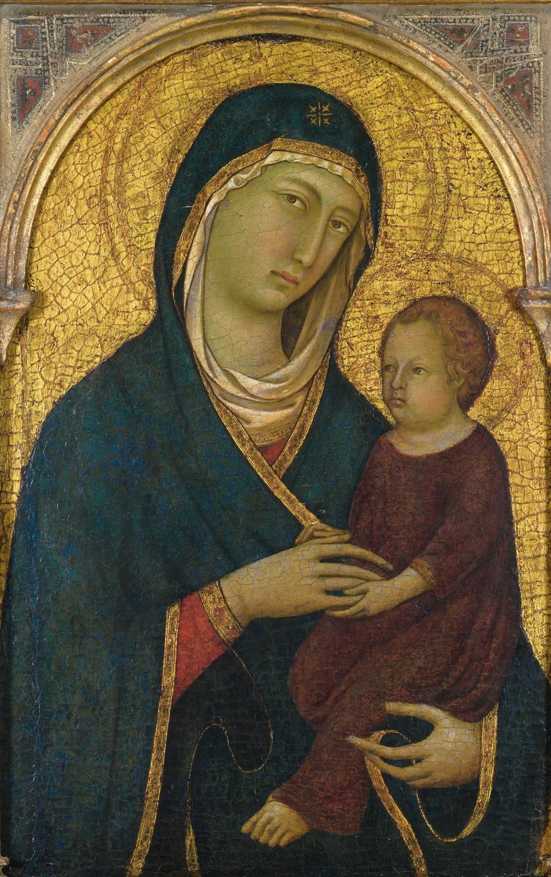 Madonna és gyermeke alkotó: Segna di Bonaventura