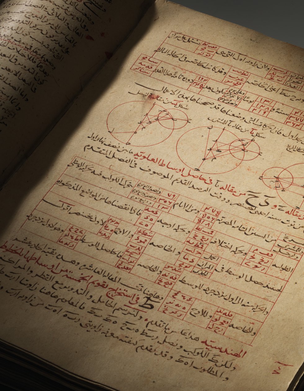 Nasir Al-Din Muhammad bin Al-Hasan Al-Tusi Csillagászatról és matematikáról szóló értekezések gyűjteménye alkotó: Seljuq Dynasty