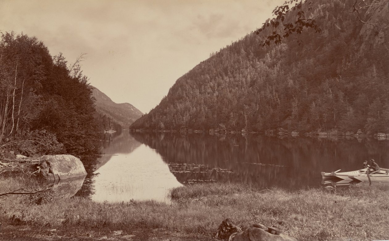 Cascade Lake, Adirondacks alkotó: Seneca Ray Stoddard