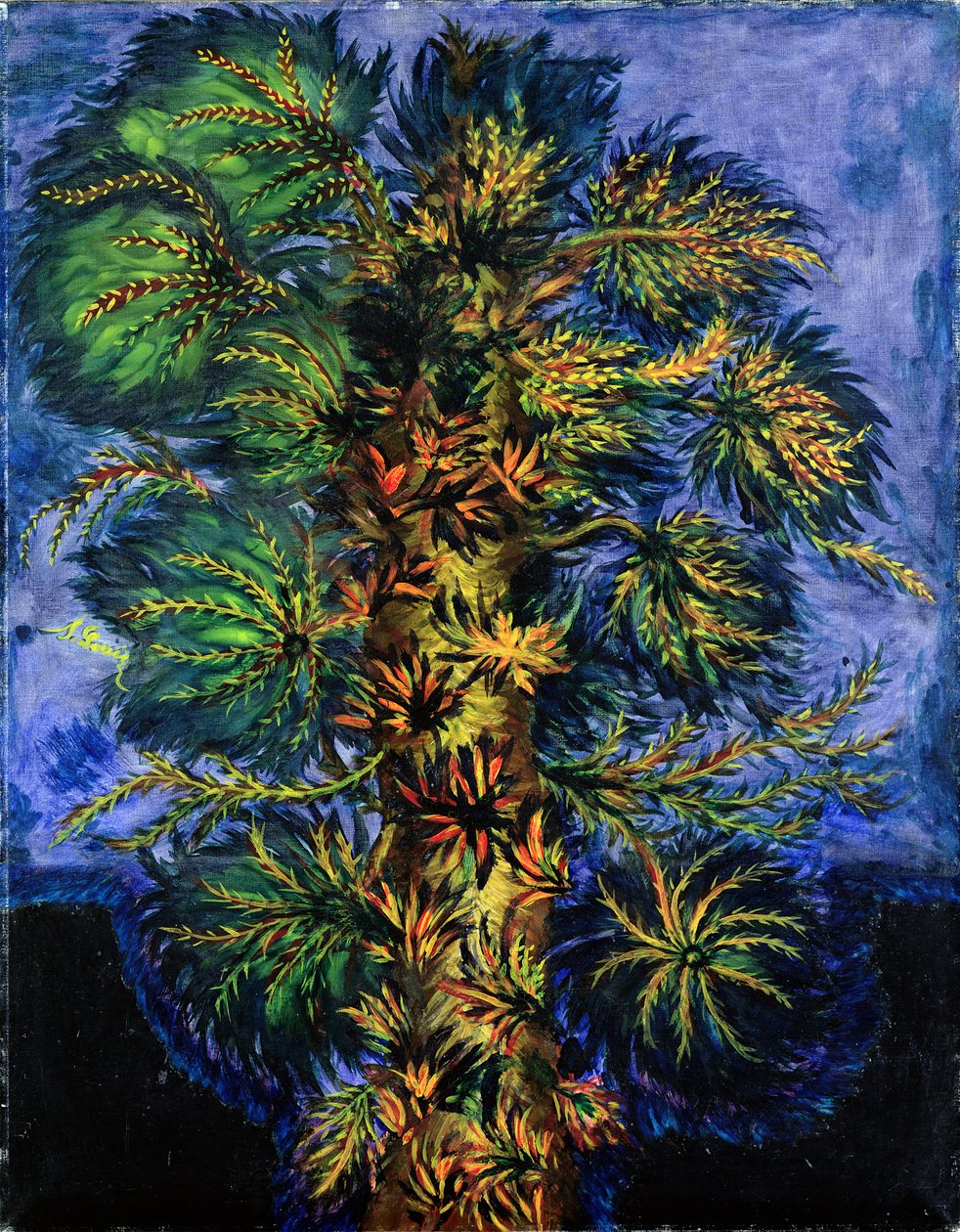 Fa, 1930 körül alkotó: Seraphine Louis