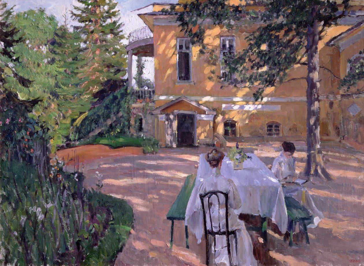 Nyáron, 1909 alkotó: Sergei Arsenevich Vinogradov