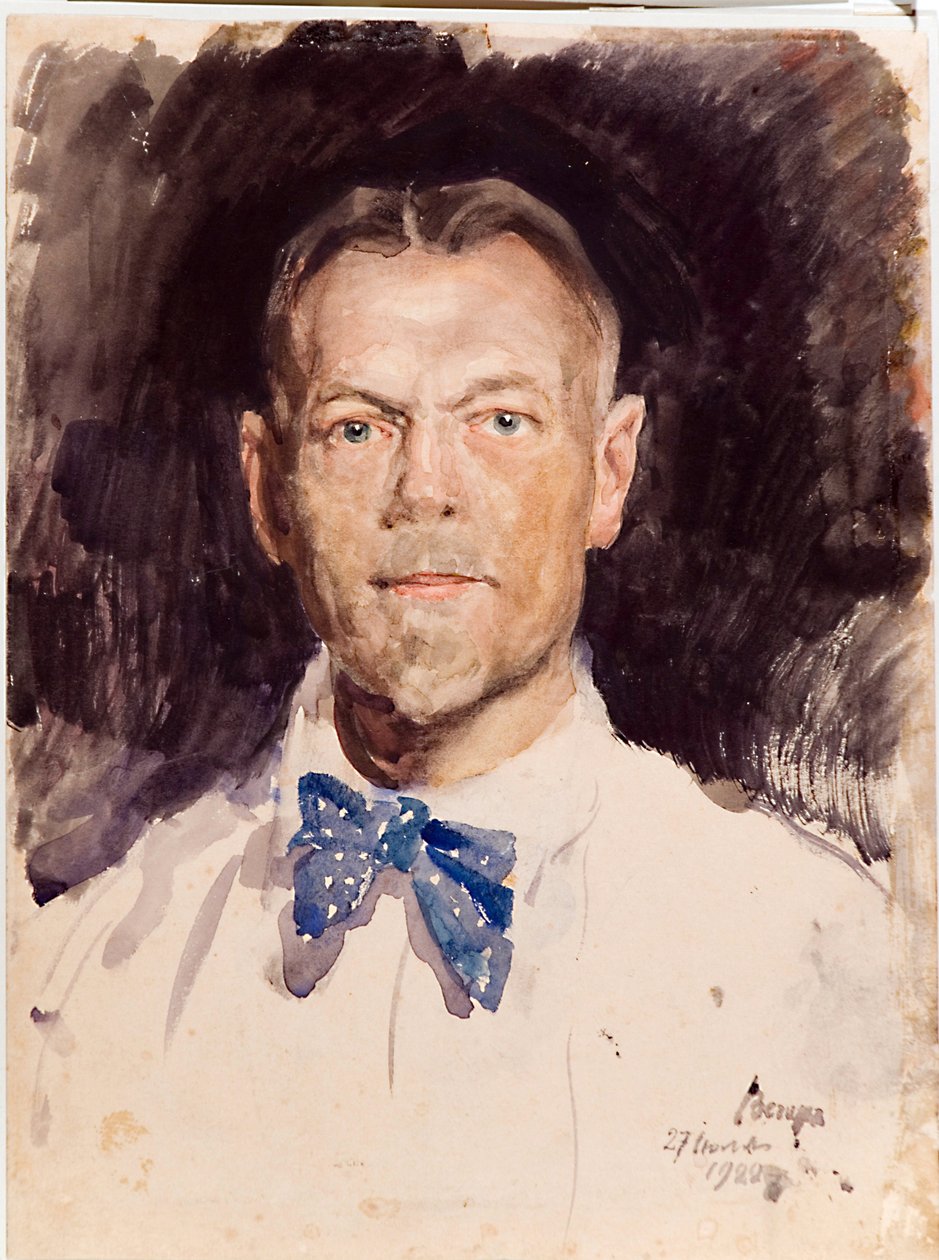 Önarckép – Szergej Arszenjevics Vinogradov (1869-1938) munkája alkotó: Sergei Arsenevich Vinogradov