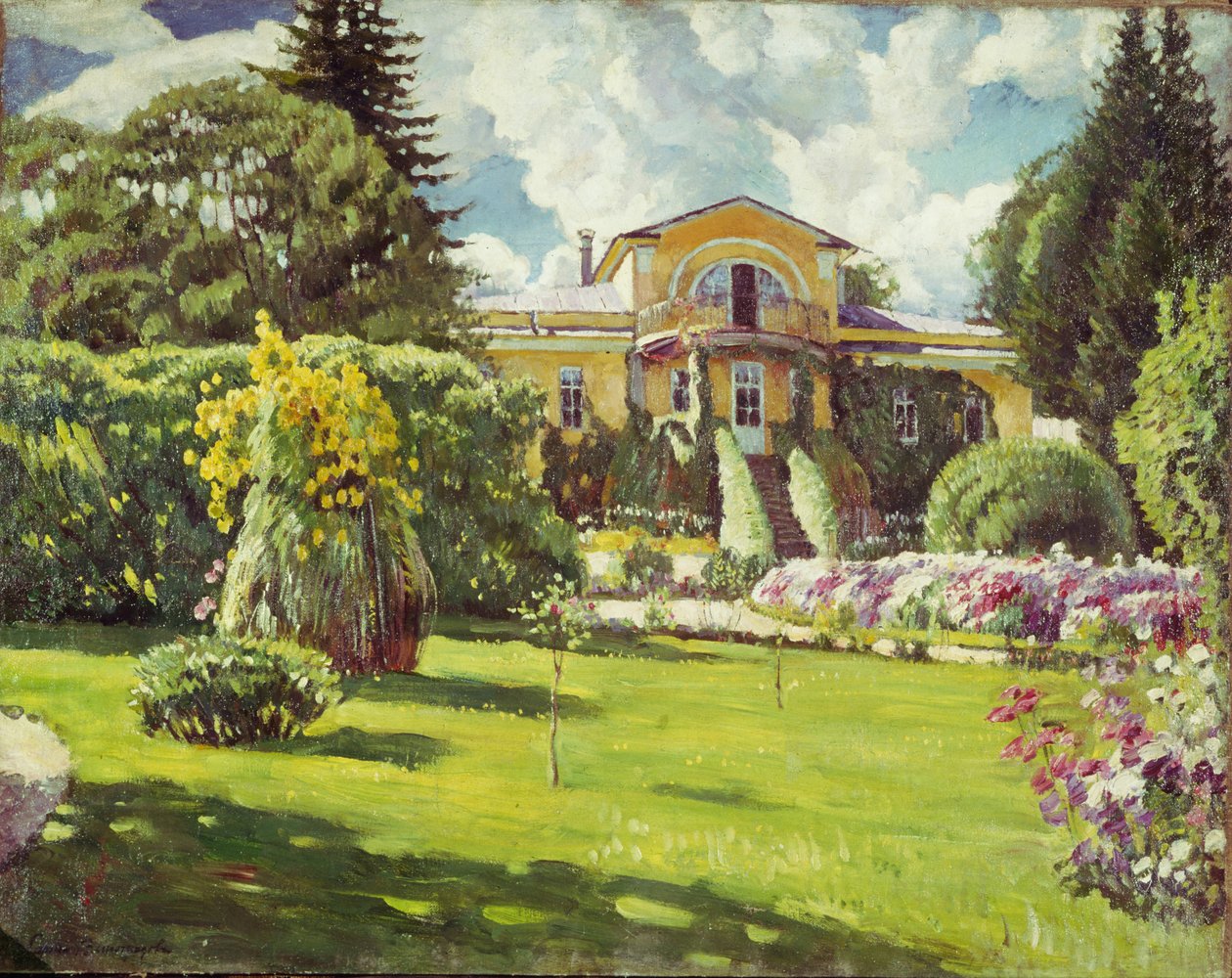 Dacha Moszkva közelében alkotó: Sergei Arsenevich Vinogradov