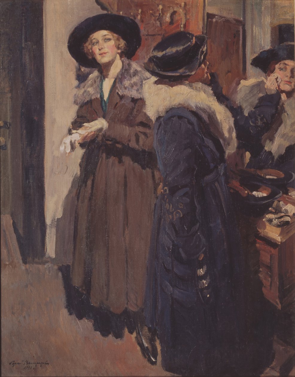 Egy előszobában alkotó: Sergei Arsenevich Vinogradov