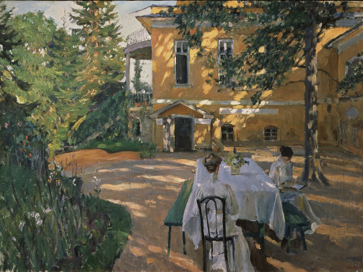 1909 nyarán alkotó: Sergei Arsenevich Vinogradov