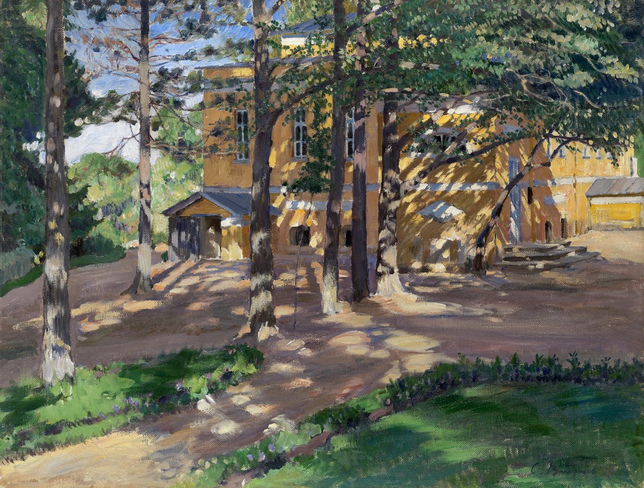 Savva Mamontovs Estate Abramtsevo alkotó: Sergei Arsenevich Vinogradov