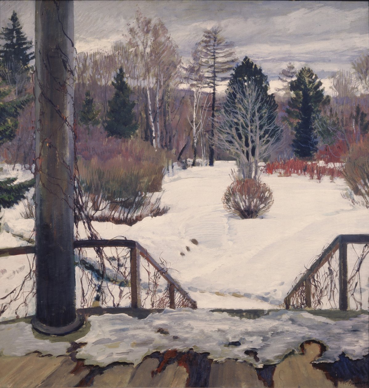 Jön a tavasz, 1911 alkotó: Sergei Arsenevich Vinogradov