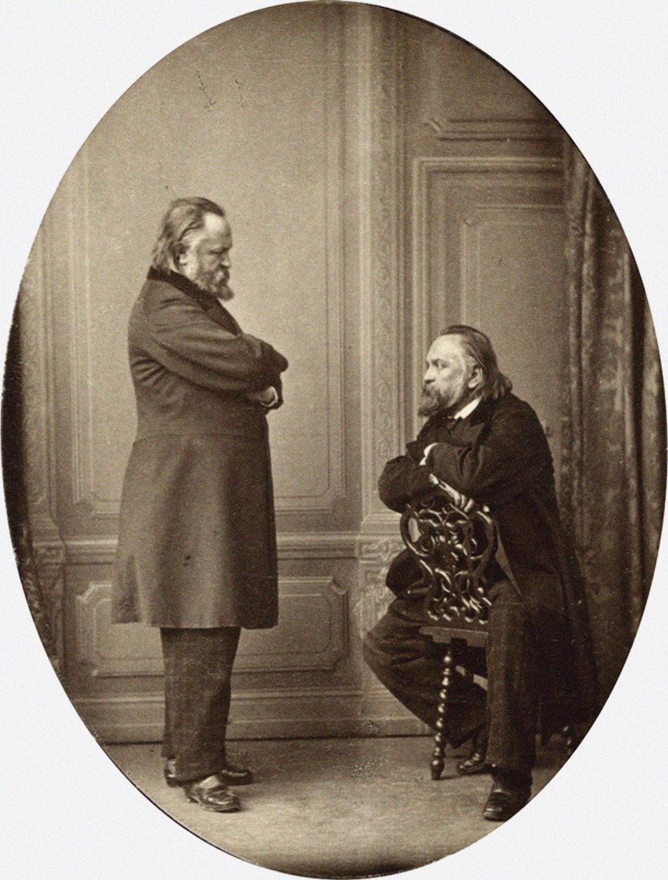 szívek szívek ellen. Alekszandr Ivanovics Herzen kettős portréja 1812-1870, 1865 alkotó: Sergei Lvovich Levitsky