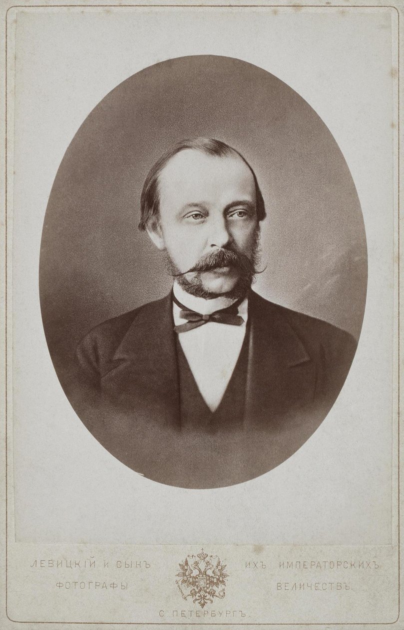 Dmitrij Andrejevics Tolsztoj gróf portréja 1823-1889, 1887 alkotó: Sergei Lvovich Levitsky