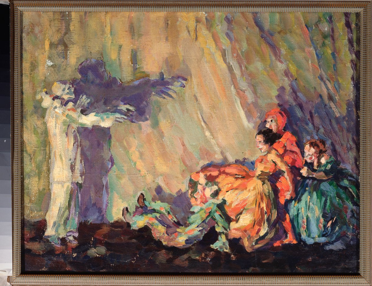 Bohócok, pagliacci (buffoons) (Clowns, Pagliacci) (Costumes de la commedia dell