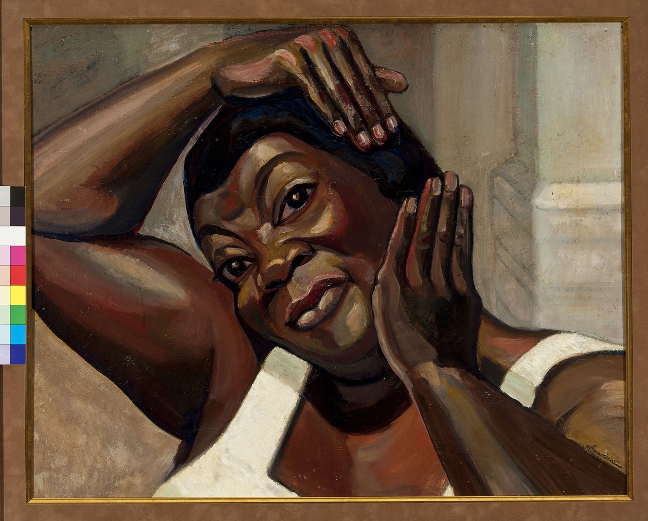 Ruby Elzy (1808-1943) a Porgy és Bess par Sudeykinben (Soudeikine) Szergej Jurijevics (1882-1946) alkotó: Sergei Yurevich Sudeikin