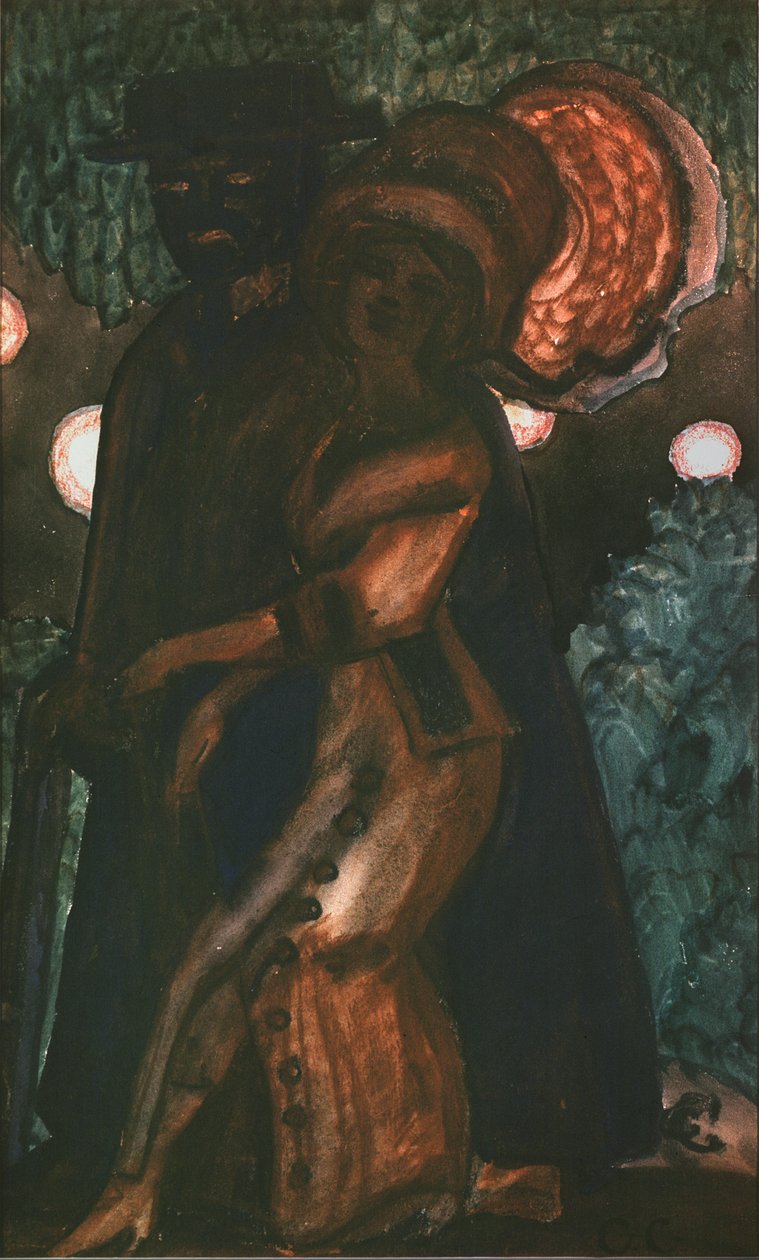 Séta, 1910-es évek alkotó: Sergei Yurievich Sudeykin