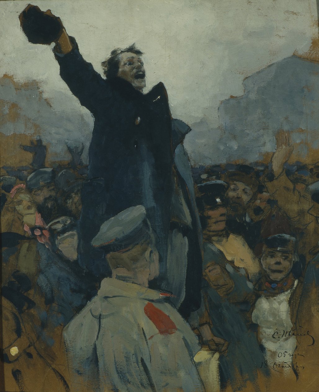 Az 1905-ös megnyilvánulás, 1905 alkotó: Sergej Vasilevic Ivanov