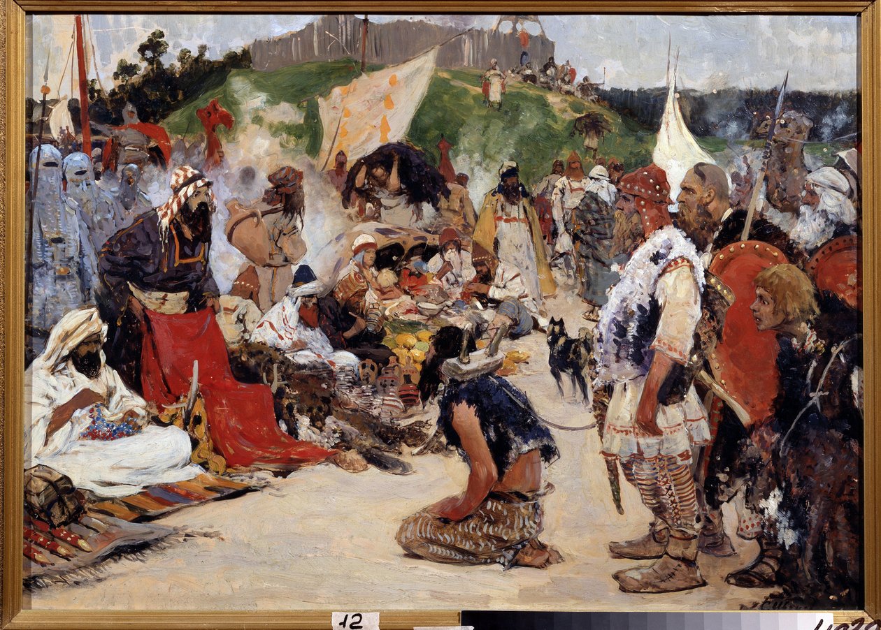 Kereskedelem keleti szláv államban alkotó: Sergej Vasilevic Ivanov