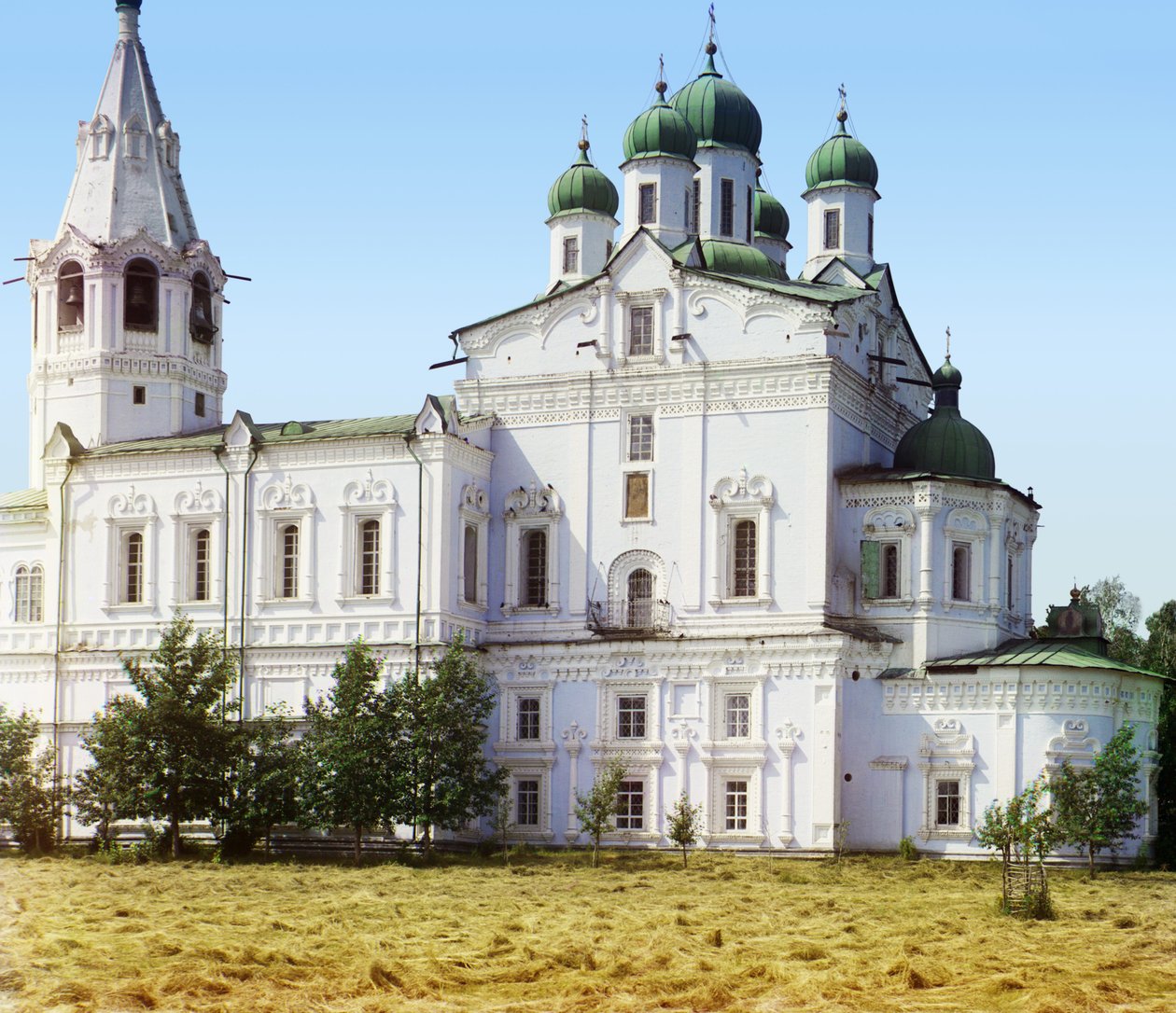 Nagyboldogasszony székesegyház a dalmatovi kolostorban, 1905-1915 alkotó: Sergey Prokudin Gorsky