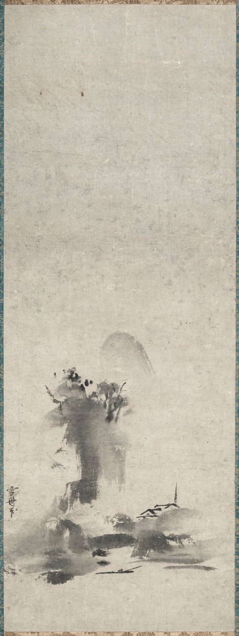 Haboku, Splashed Ink Landscape, 1400-as évek – 1500-as évek eleje. alkotó: Sesshû Tôyô